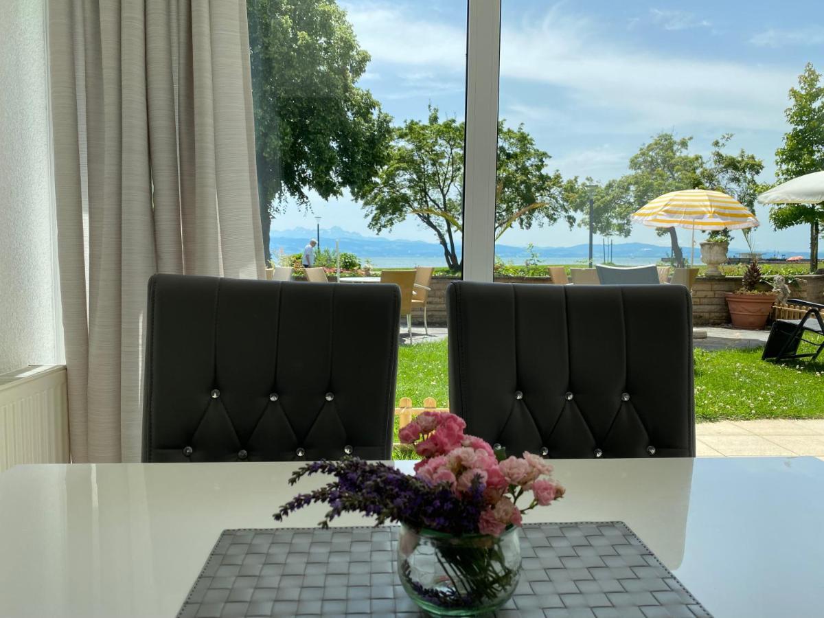 Hotel Strand-Cafe Mit Gaestehaus Charlotte Langenargen Eksteriør billede