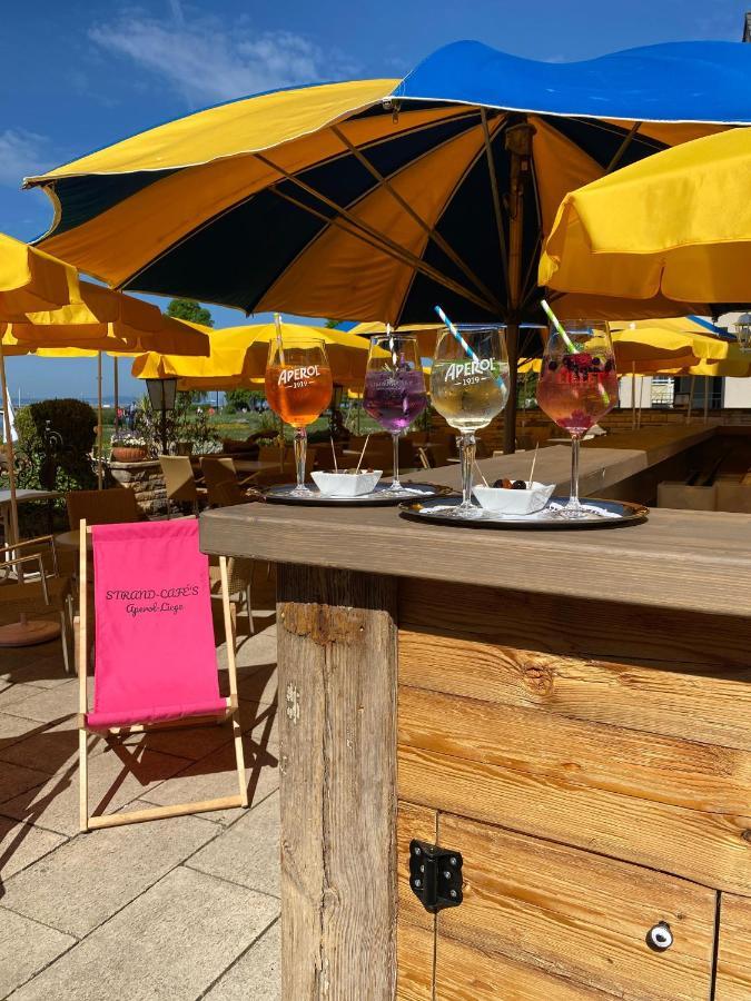 Hotel Strand-Cafe Mit Gaestehaus Charlotte Langenargen Eksteriør billede